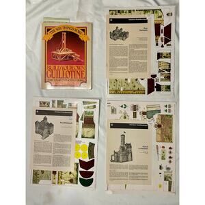4 Paper Models Guilotine Castles Schreibers Modellbaubogen German B37